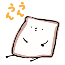 Mr. Fluffy bread sticker #9131884