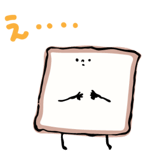 Mr. Fluffy bread sticker #9131887
