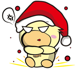 Burst duc Christmas sticker #9132214