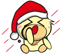 Burst duc Christmas sticker #9132220
