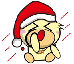 Burst duc Christmas sticker #9132220
