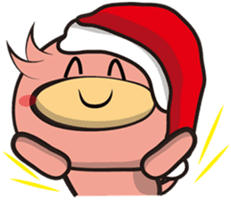 Burst duc Christmas sticker #9132225