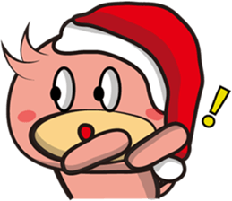 Burst duc Christmas sticker #9132229