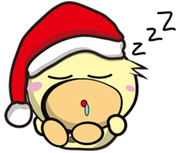 Burst duc Christmas sticker #9132230