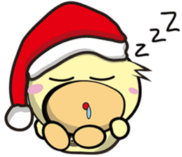 Burst duc Christmas sticker #9132230