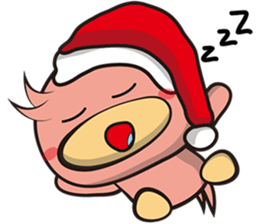 Burst duc Christmas sticker #9132231