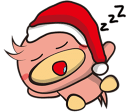 Burst duc Christmas sticker #9132231