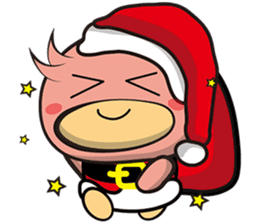 Burst duc Christmas sticker #9132241