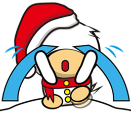 Burst duc Christmas sticker #9132247