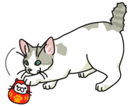 Next year will be a cat year. sticker #9132342