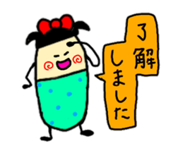 1 sticker reply! Daily life conversation sticker #9132452