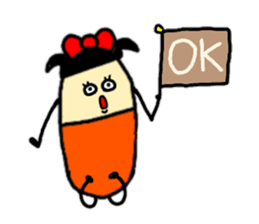 1 sticker reply! Daily life conversation sticker #9132453