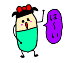 1 sticker reply! Daily life conversation sticker #9132454