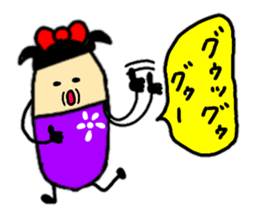 1 sticker reply! Daily life conversation sticker #9132459