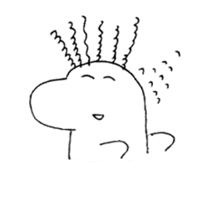 laughing dinosaur sticker #9133194