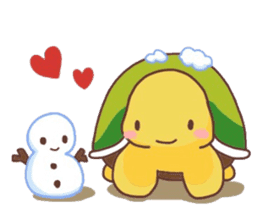 Lovely tortoise (English) 2 sticker #9133528