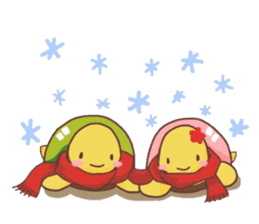 Lovely tortoise (English) 2 sticker #9133529