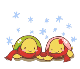 Lovely tortoise (English) 2 sticker #9133529