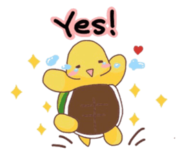 Lovely tortoise (English) 2 sticker #9133535