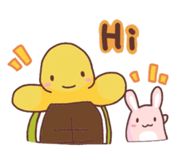 Lovely tortoise (English) 2 sticker #9133538