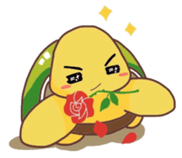 Lovely tortoise (English) 2 sticker #9133544