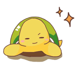 Lovely tortoise (English) 2 sticker #9133545