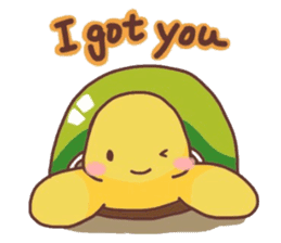 Lovely tortoise (English) 2 sticker #9133550