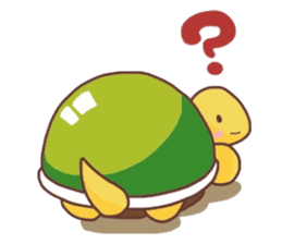 Lovely tortoise (English) 2 sticker #9133555