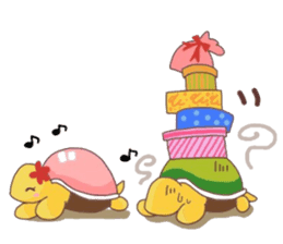 Lovely tortoise (English) 2 sticker #9133558