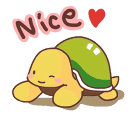 Lovely tortoise (English) 2 sticker #9133562