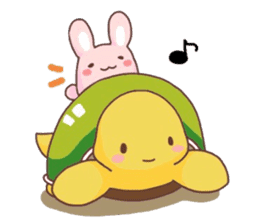 Lovely tortoise (English) 2 sticker #9133564