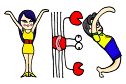 One More Cai &  Goddess sticker #9133801