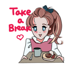 We Are Busy Office Ladies sticker #9133931