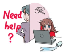 We Are Busy Office Ladies sticker #9133946