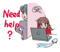 We Are Busy Office Ladies sticker #9133946