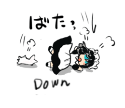 cat and Housemaid sticker #9134933