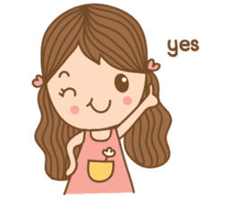 Yaimai : sassy girl Ver.3 sticker #9135476