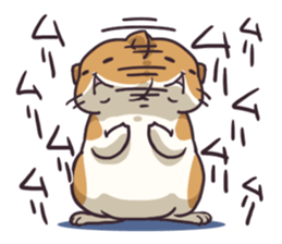 Fat hamster...2 sticker #9135790