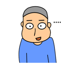 Flat Face Boy sticker #9135897