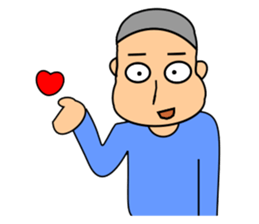 Flat Face Boy sticker #9135904