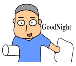 Flat Face Boy sticker #9135906