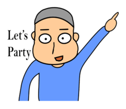 Flat Face Boy sticker #9135909