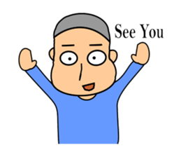 Flat Face Boy sticker #9135910