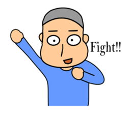 Flat Face Boy sticker #9135913