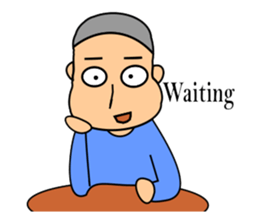 Flat Face Boy sticker #9135914