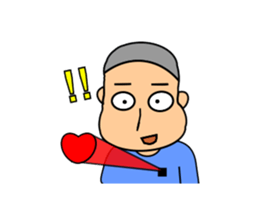 Flat Face Boy sticker #9135925