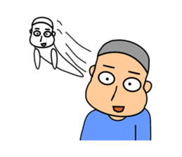 Flat Face Boy sticker #9135926