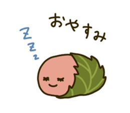 Japanese confectionery's everyday sticker #9136004