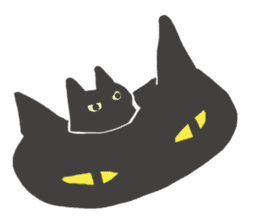 Amazing Black Cat sticker #9136531