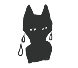Amazing Black Cat sticker #9136554